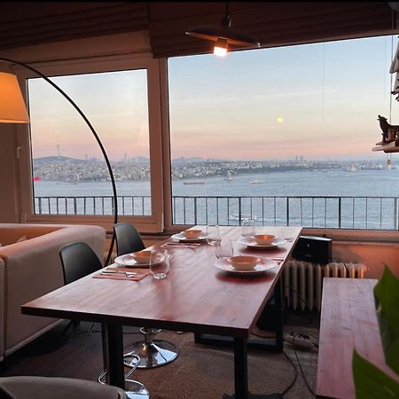 Art Loft , 270* Full Sea View In Cihangir Apartment Истанбул Екстериор снимка