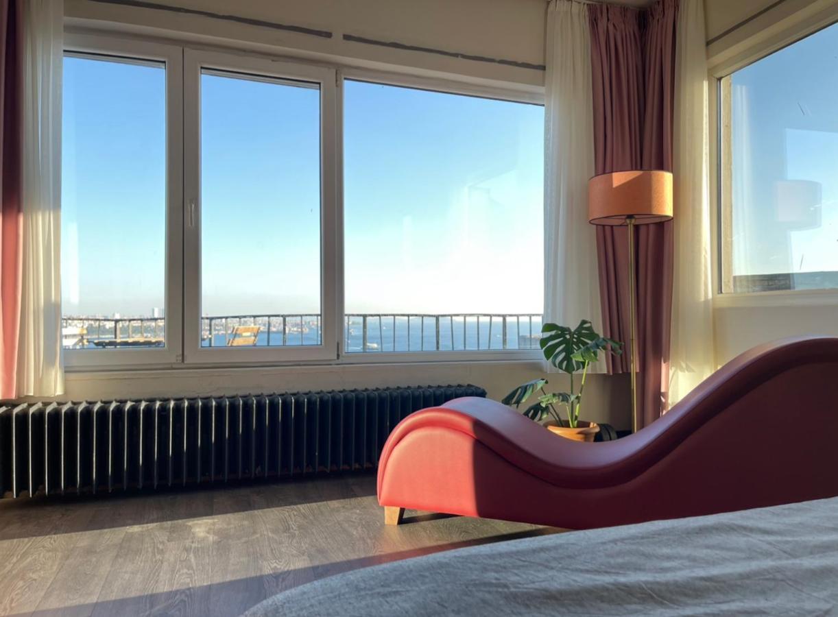 Art Loft , 270* Full Sea View In Cihangir Apartment Истанбул Екстериор снимка