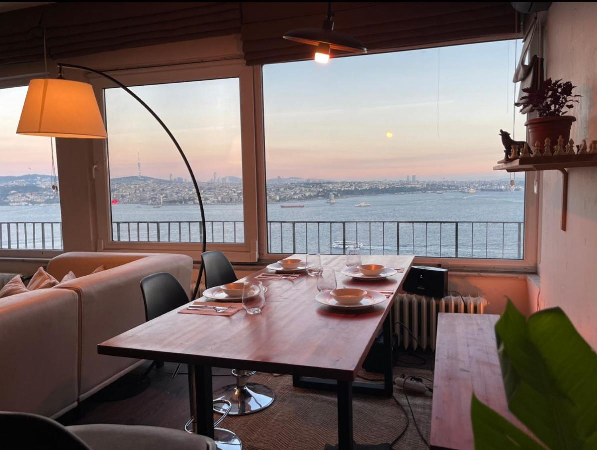 Art Loft , 270* Full Sea View In Cihangir Apartment Истанбул Екстериор снимка