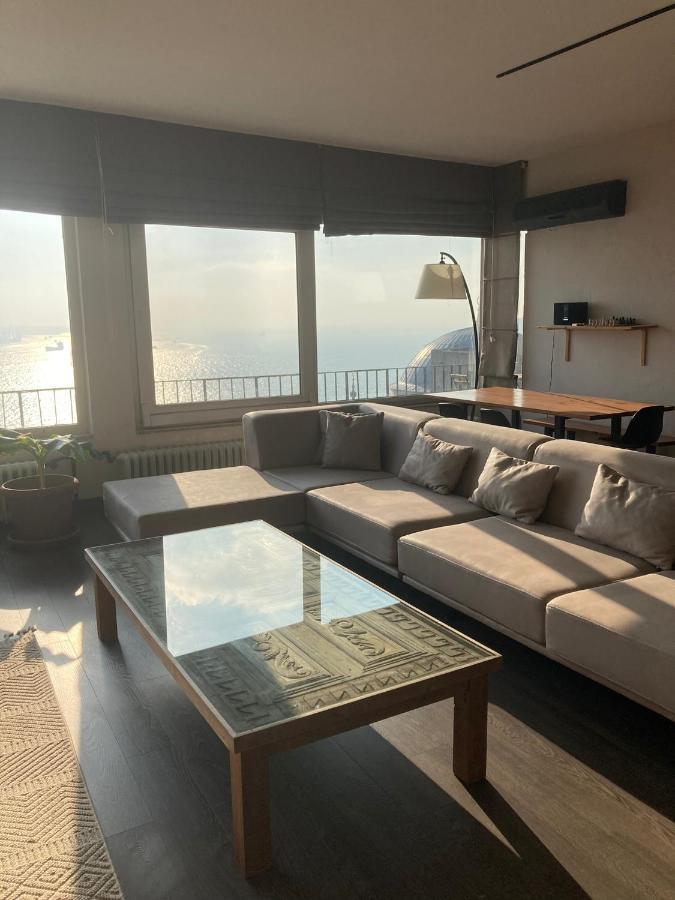 Art Loft , 270* Full Sea View In Cihangir Apartment Истанбул Екстериор снимка